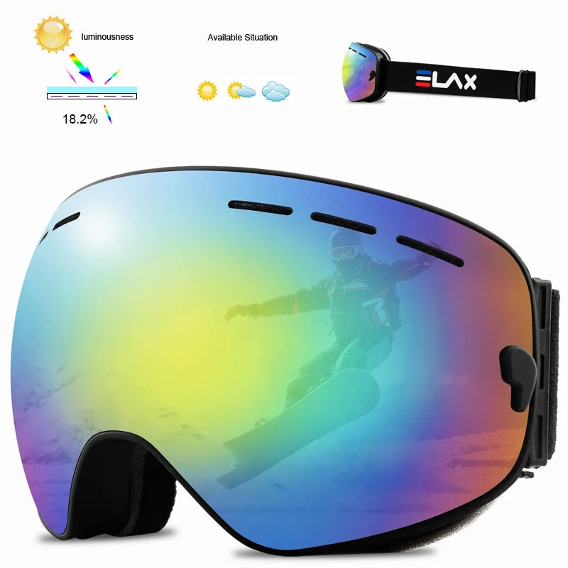 Anti-Fog Ski Goggles Snow Snowboard Glasses