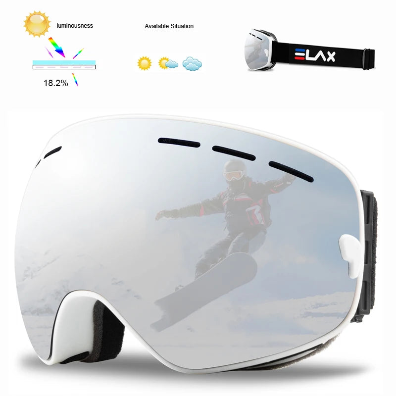 Anti-Fog Ski Goggles Snow Snowboard Glasses