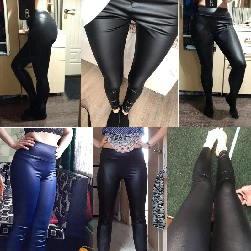 WOMEN'S Leggings, Leather Pants