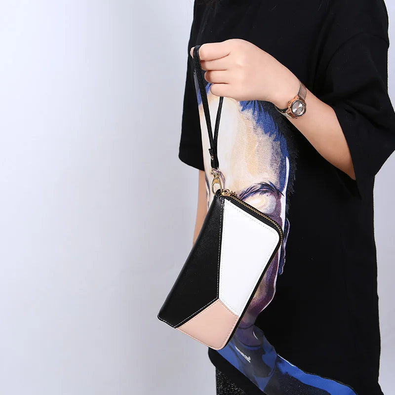 Luxury Handbag Women Stitching Wild Messenger Bags