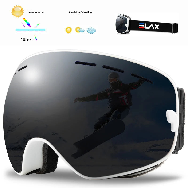 Anti-Fog Ski Goggles Snow Snowboard Glasses