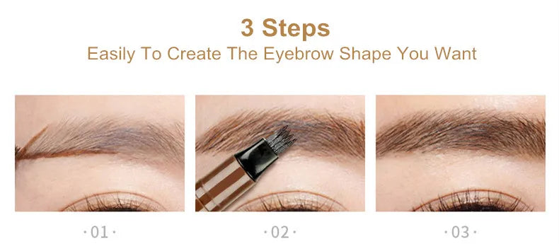 4 Point Eyebrow Pencil Cosmetics