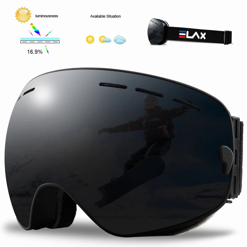 Anti-Fog Ski Goggles Snow Snowboard Glasses