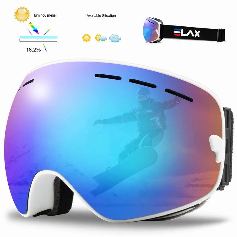 Anti-Fog Ski Goggles Snow Snowboard Glasses