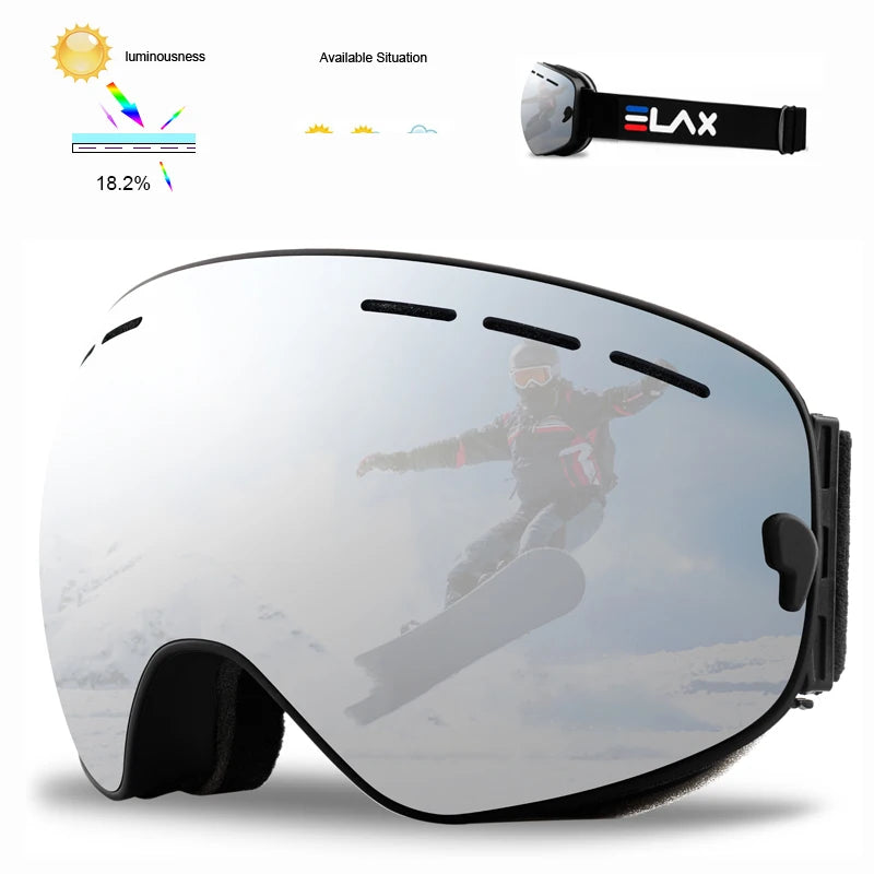 Anti-Fog Ski Goggles Snow Snowboard Glasses