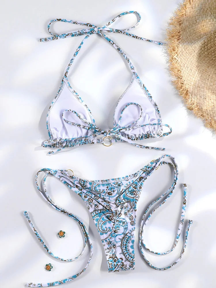 Sexy Triangle Chains Bikini Sets