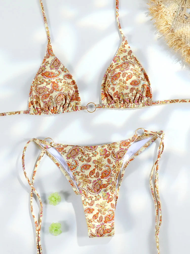 Sexy Triangle Chains Bikini Sets