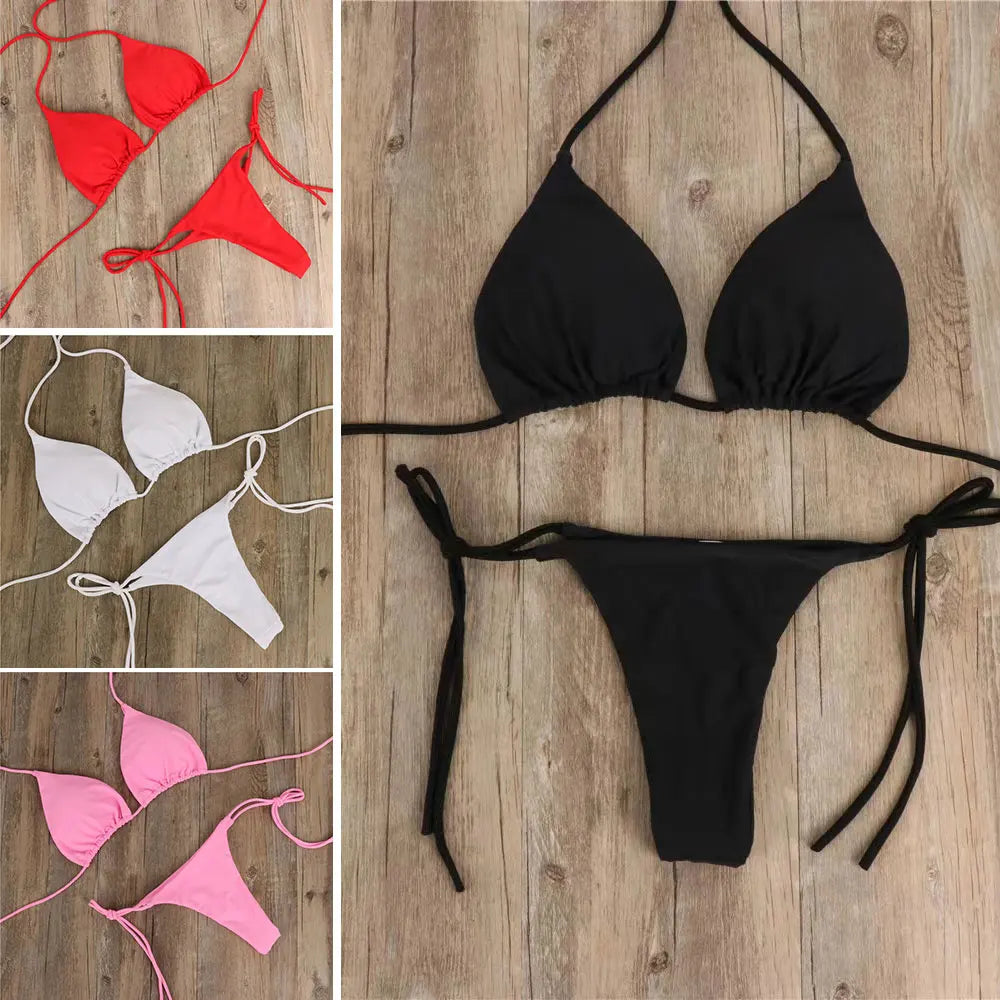 Summer Swimsuit Women Sexy Bikini Set