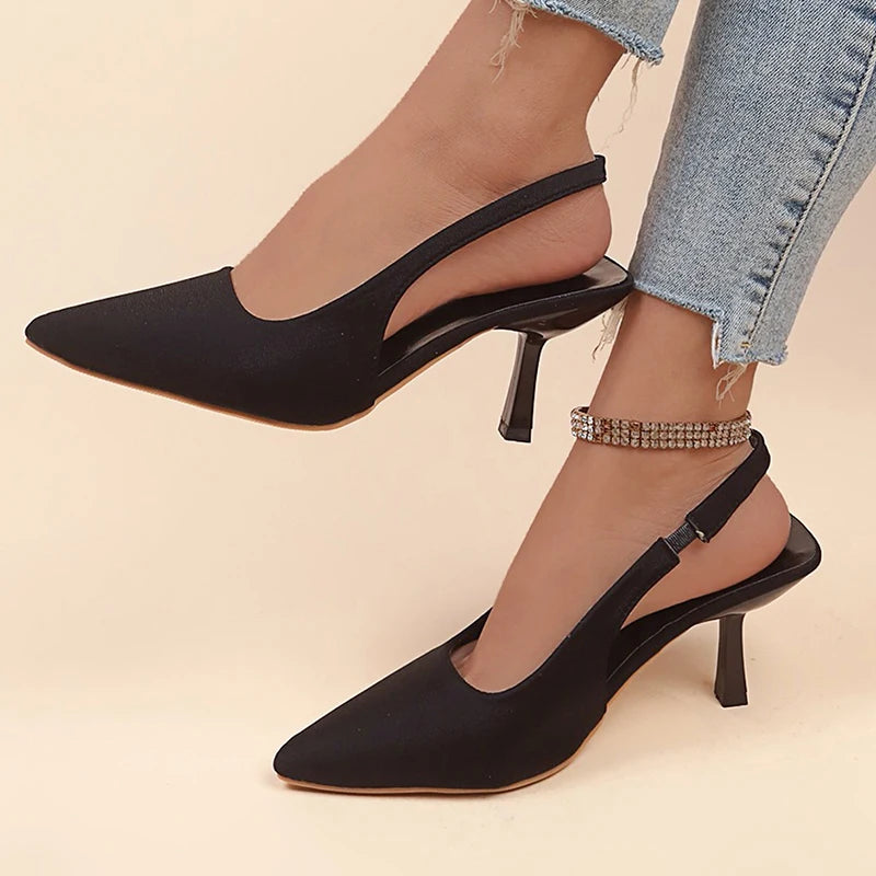 Women's Shoes Fashion Women's Pumps Pointed Toe High Heels