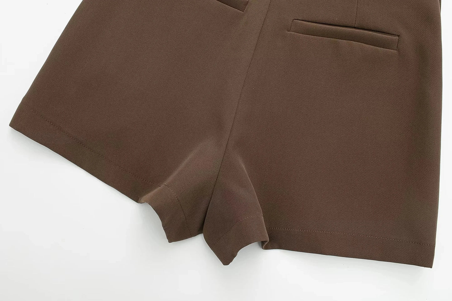 Skort High Waist Brown Skirt Pants