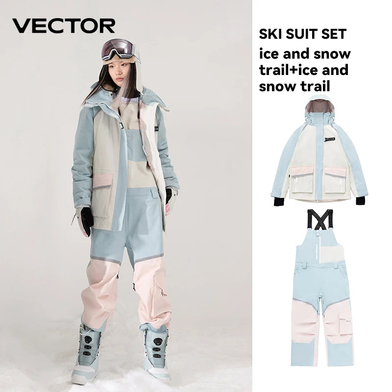 Ski Suit Set Women Winter