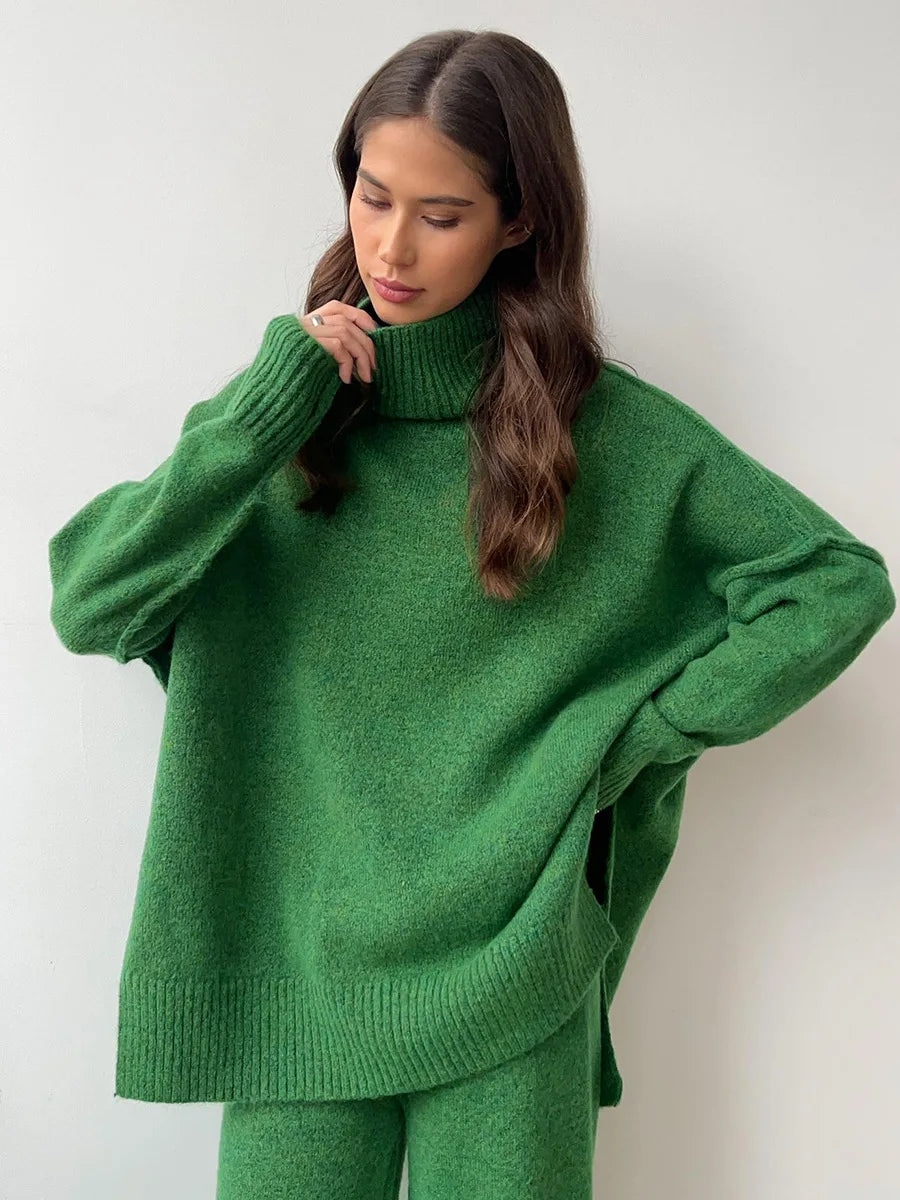 2025 turtleneck sweater set