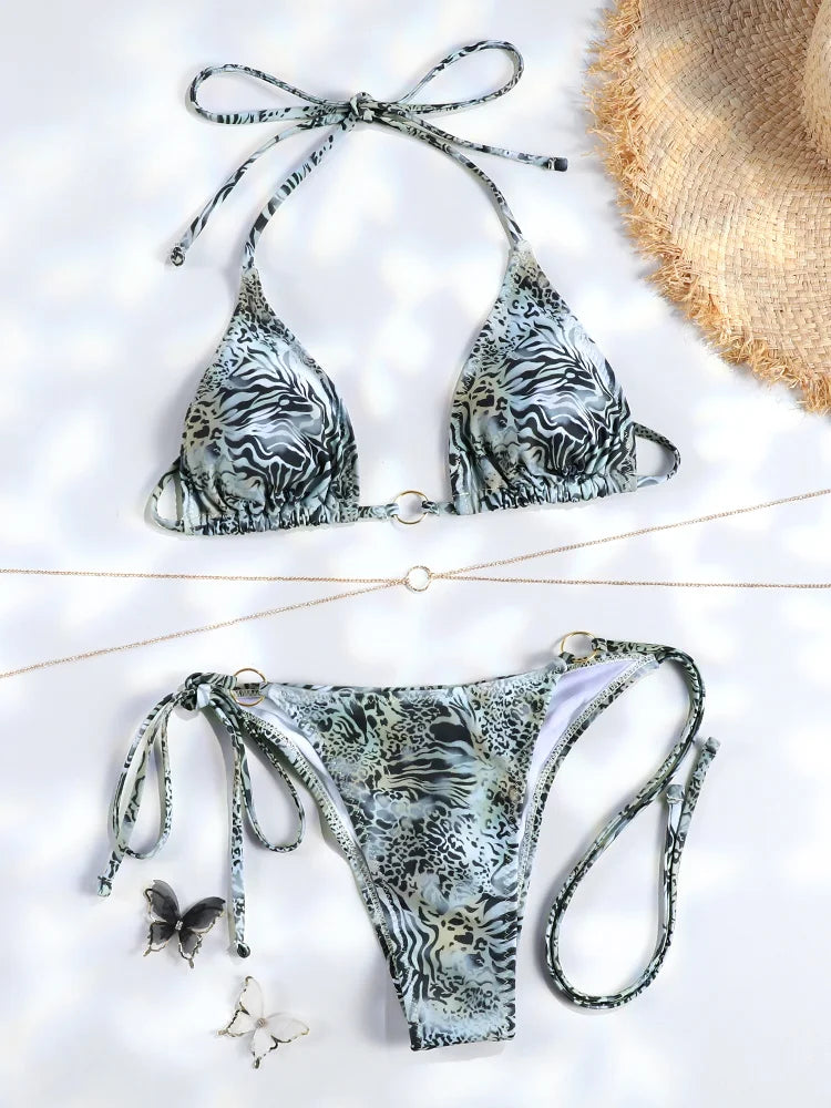 Sexy Triangle Chains Bikini Sets