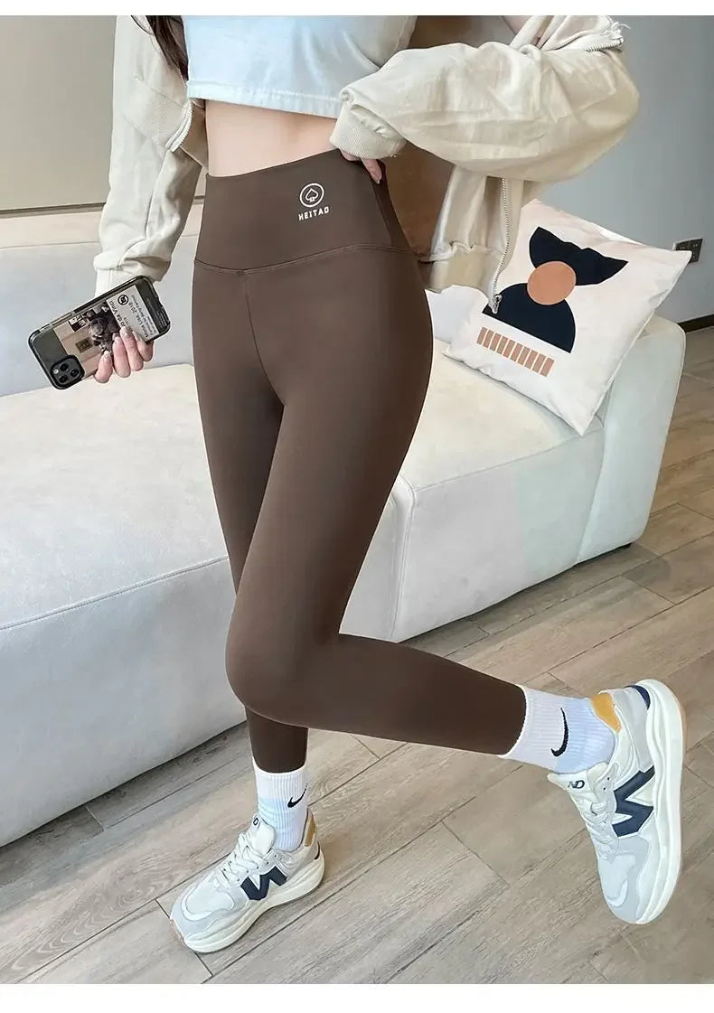 High Waisted Seamless Leggings Sports