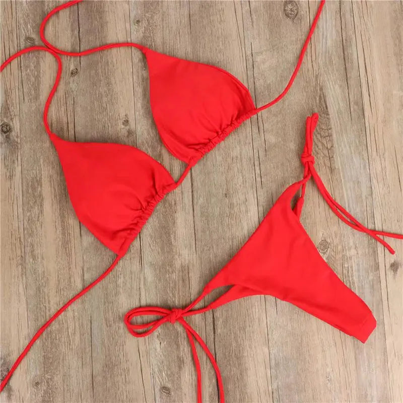 Summer Swimsuit Women Sexy Bikini Set