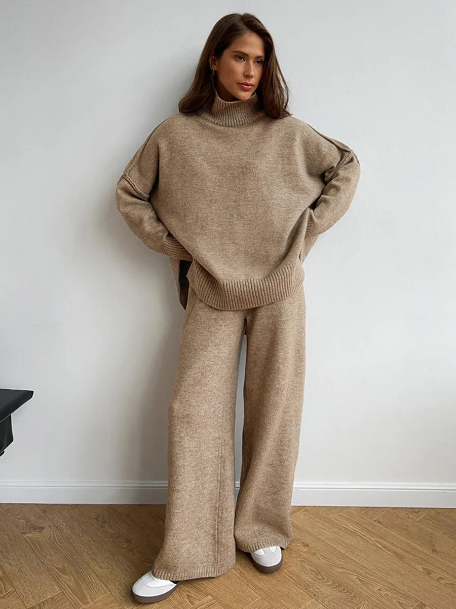 2025 turtleneck sweater set