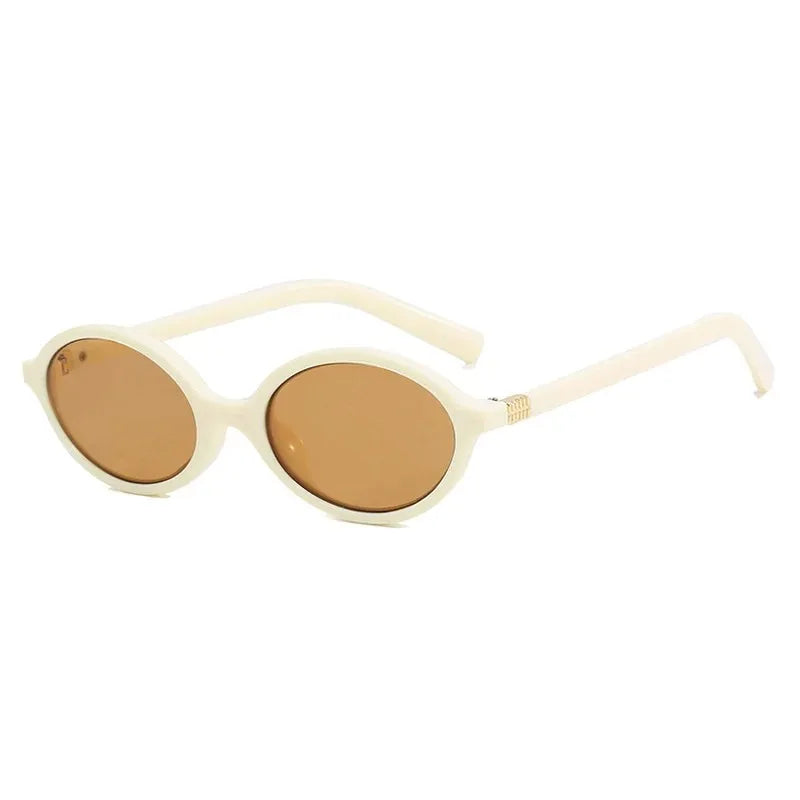 Sexy Small Oval Leopard Sunglasses