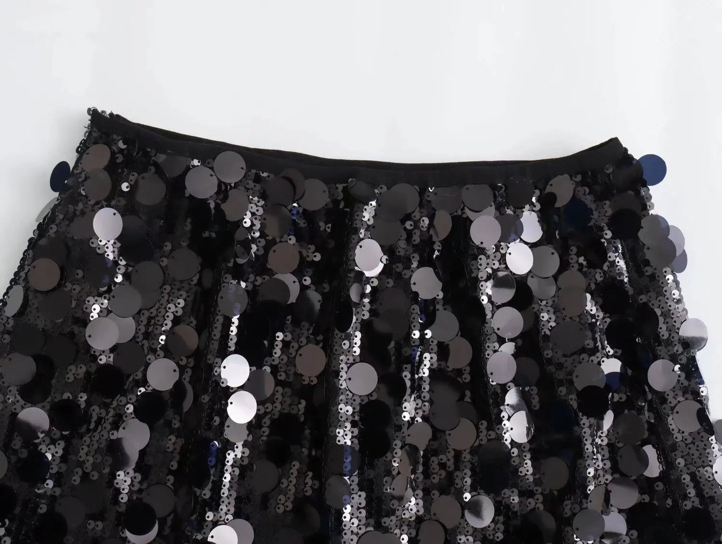 Sequin Mini Skirt Women