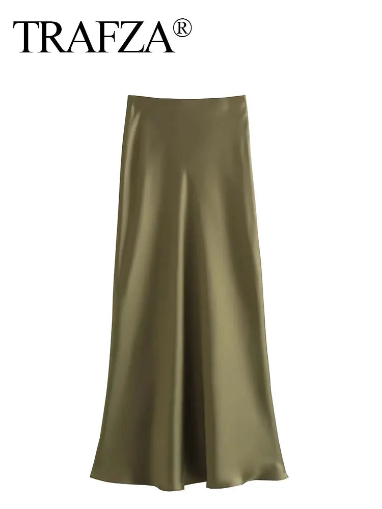 Casual Women Long Skirt