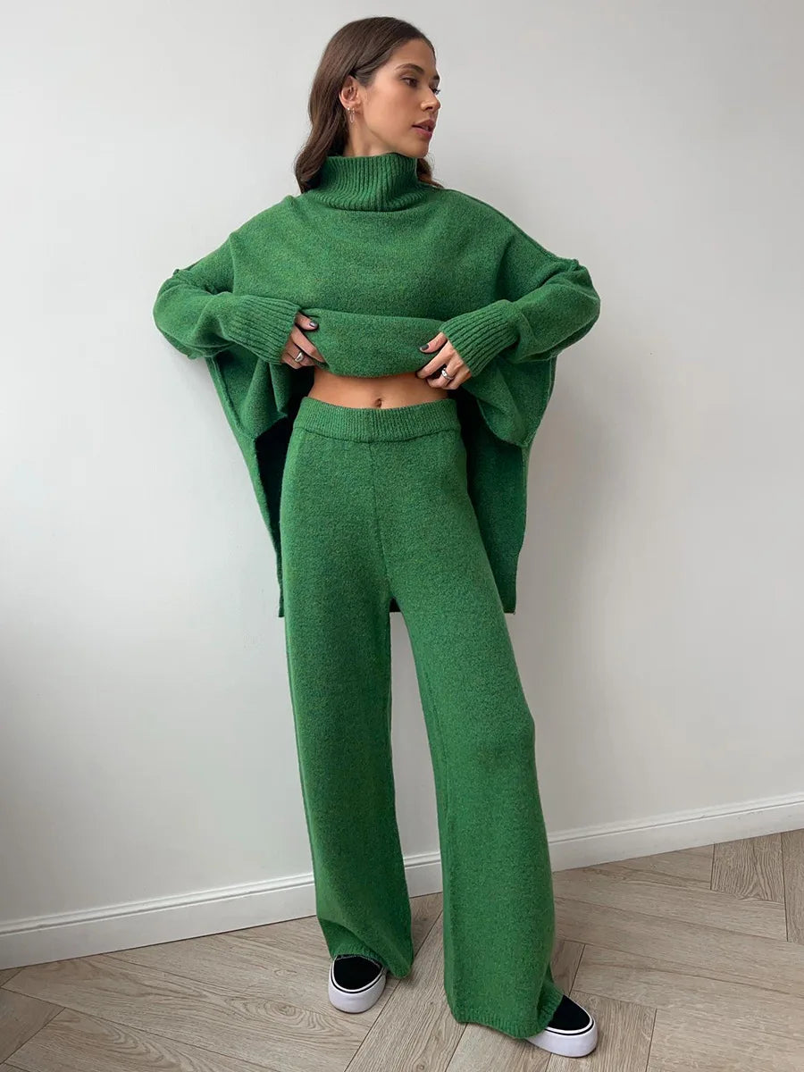 2025 turtleneck sweater set