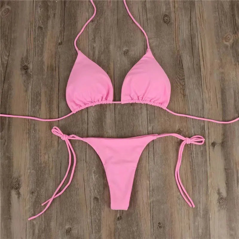 Summer Swimsuit Women Sexy Bikini Set