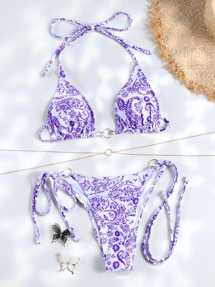 Sexy Triangle Chains Bikini Sets