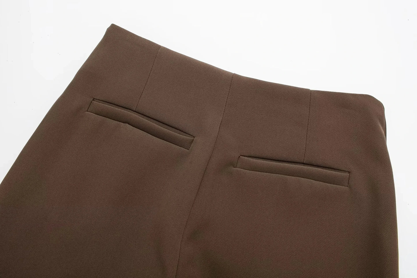 Skort High Waist Brown Skirt Pants