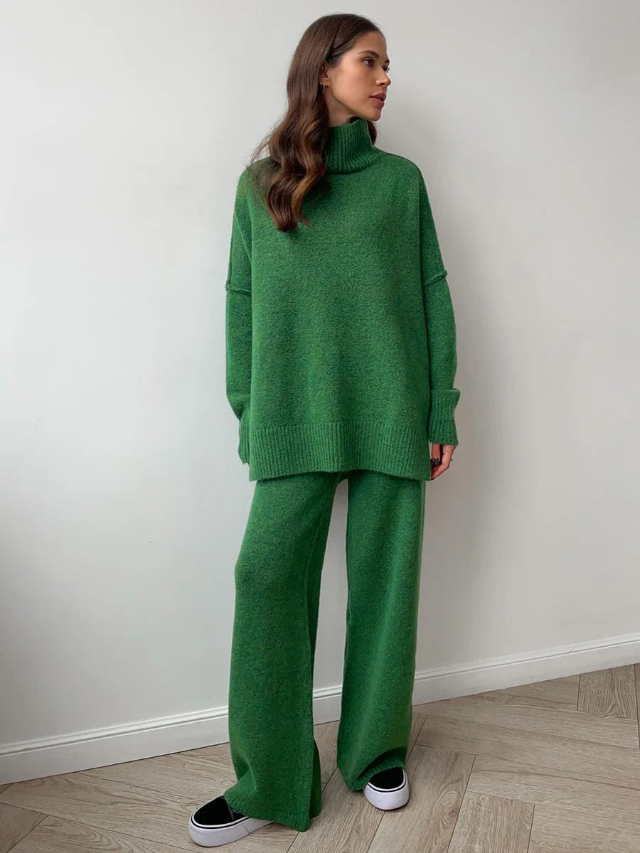 2025 turtleneck sweater set